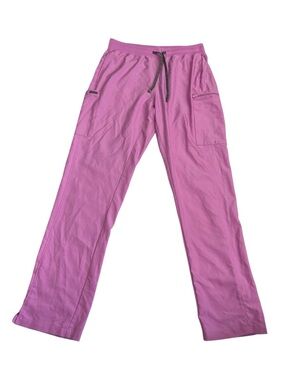 Landau Forward Bella Rosa Pink Cargo Scrub Pants M